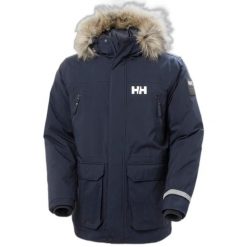 Parka Helly Hansen Reine. Niebieskie kurtki męskie Helly Hansen, m, bez wzorów, z syntetyku, sportowe, bez kaptura. Za 1,267.55 zł.