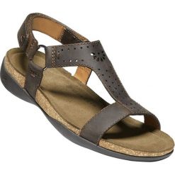 KEEN Damskie sandały Kaci Ana T- Strap Sandał W Dark Earth (rozmiar 39). Sandały damskie Keen, bez wzorów, ze skóry, bez obcasa, bez zapięcia. W wyprzedaży za 315.00 zł.
