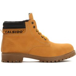 Szare Trapery Calsido. Szare śniegowce i trapery męskie Born2be, z materiału. Za 109.99 zł.
