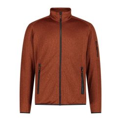 Bluza męska turystyczna CMP 30H5887. Czerwone bluzy męskie CMP, m, bez wzorów, bez kaptura, trekkingowe. Za 189.99 zł.