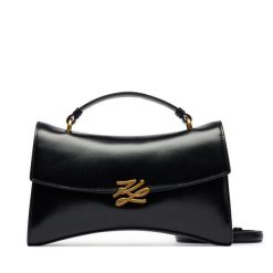 Torebka KARL LAGERFELD. Czarne torebki do ręki damskie KARL LAGERFELD, bez wzorów, klasyczne, bez dodatków. Za 1,299.00 zł.