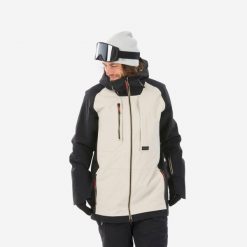 Kurtka snowboardowa męska Dreamscape SNB 900 UP. Brązowe kurtki sportowe męskie DREAMSCAPE, na zimę, m, bez wzorów, z materiału, narciarskie. W wyprzedaży za 549.99 zł.