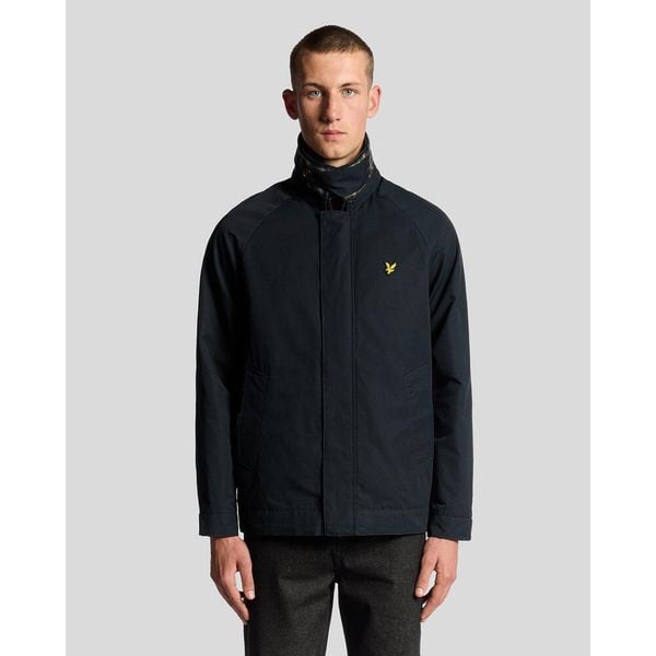 Kurtka myśliwska Lyle & Scott. Czarne kurtki męskie LYLE AND SCOTT, l, bez wzorów, z materiału, bez kaptura. Za 706.25 zł.