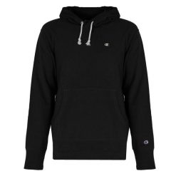 Bluza trekking męska. Czarne bluzy męskie Champion, m, bez wzorów, z bawełny, z kapturem. Za 303.00 zł.