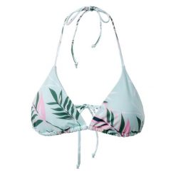 Damski top do kostiumu kąpielowego Aquawave Latina Top. Niebieskie topy damskie AQUAWAVE, l, bez wzorów, z elastanu, bez kołnierzyka, bez ramiączek. Za 61.25 zł.