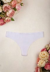 Białe Bezszwowe Majtki Stringi Mante. Białe stringi damskie Born2be, xl, bez wzorów. Za 4.99 zł.