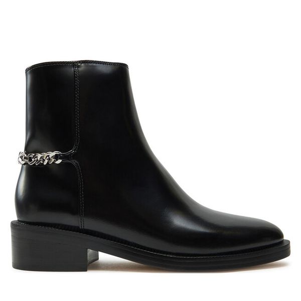 Botki MICHAEL Michael Kors. Czarne botki damskie MICHAEL Michael Kors, bez obcasa, na płaskiej podeszwie, bez zapięcia. Za 659.99 zł.