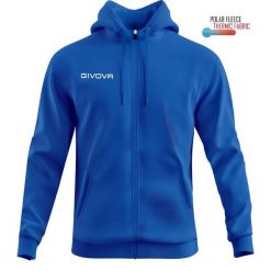 Bluza sportowa Givova Polarfleece 500 niebieska 2xl. Czarne bluzy sportowe damskie Givova, xl, bez wzorów, z polaru, z kapturem, do jazdy konnej. Za 92.02 zł.