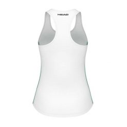 Koszulka bez rękawów damska SPIRIT Tank Top. Białe koszulki sportowe damskie Head, xl, bez wzorów, bez kołnierzyka, bez ramiączek. W wyprzedaży za 228.15 zł.
