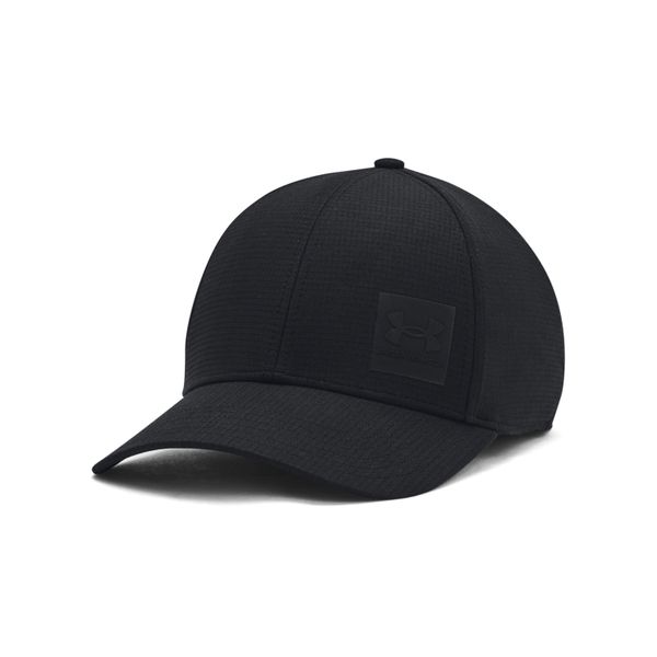 Męska Czapka Z Daszkiem IsoChill Stretch. Czarne czapki i kapelusze męskie Under Armour, na lato, bez wzorów, z materiału. Za 136.85 zł.