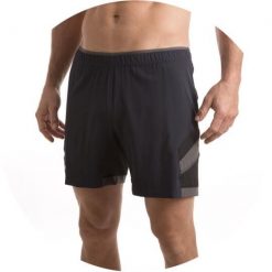 Męskie spodenki do biegania Pursuit 7" Black Pearl Izumi. Czarne krótkie spodenki sportowe męskie Pearl Izumi, m, bez wzorów, do biegania. Za 190.00 zł.