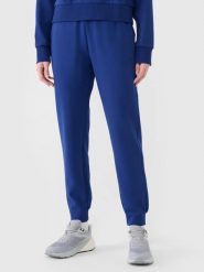 SPODNIE DAMSKIE DRESOWE 4F JOGGERY TTROF0996. Spodnie sportowe damskie 4f, xs, bez wzorów, z dresówki, na fitness i siłownię. Za 159.99 zł.