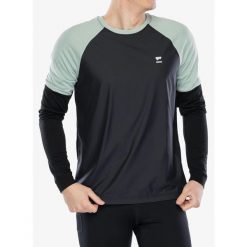 Bluza rowerowa męska Mons Royale Tarn Merino Shift Wind Jersey. Czarne bluzy męskie Mons Royale, m, bez wzorów, z jersey, bez kaptura. Za 312.99 zł.