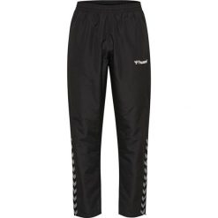 Spodnie dresowe dla dzieci Hummel hmlAUTHENTIC Micro. Białe spodnie sportowe dla chłopców Hummel, bez wzorów, z dresówki, klasyczne, do piłki ręcznej. Za 79.90 zł.