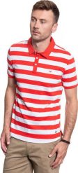 Mustang MUSTANG Pablo stripe Polo 1009494 11671 S. Koszulki polo męskie Mustang, m, bez wzorów, bez ramiączek. Za 139.99 zł.