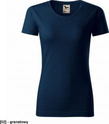 MALFINI Native 174 - ADLER - Koszulka damska, 150 g/m, 100% bawełna organiczna - granatowy S. Niebieskie t-shirty damskie Malfini, m, bez wzorów, z bawełny, bez kołnierzyka. Za 55.30 zł.
