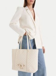 Nine West Torebka EO-Merla-LDA8446 Écru. Torebki do ręki damskie Nine West, bez wzorów, z materiału, bez dodatków. Za 329.99 zł.