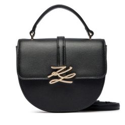 Torebka KARL LAGERFELD. Czarne torebki do ręki damskie KARL LAGERFELD, bez wzorów, klasyczne, bez dodatków. Za 1,099.00 zł.