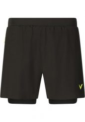 Szorty Virtus Ado. Czarne krótkie spodenki sportowe męskie VIRTUS, m, bez wzorów, z materiału. Za 213.00 zł.