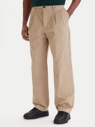 C.P. Company Spodnie materiałowe 20CMPA136A110458G Beżowy Loose Fit. Brązowe spodnie materiałowe męskie C.P. Company, m, bez wzorów, z bawełny. Za 1,139.00 zł.