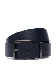 Tommy Hilfiger Pasek Oliver Rev 3.5 AM0AM14569 Granatowy. Niebieskie paski damskie Tommy Hilfiger, bez wzorów, ze skóry. Za 269.99 zł.