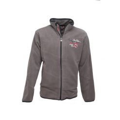 Kurtka polarowa Peak Mountain Conac. Szare kurtki sportowe męskie Peak Mountain, na zimę, xl, bez wzorów, z polaru, narciarskie. W wyprzedaży za 124.00 zł.
