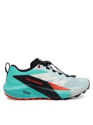 Salomon Buty do biegania Sense Ride 5 L47698300 Zielony. Zielone obuwie sportowe damskie Salomon, bez wzorów, z materiału, do biegania. Za 379.99 zł.