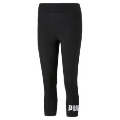 Spodnie legginsy damskie Puma Ess 3/4. Białe legginsy damskie Puma, xs, bez wzorów, do biegania. Za 69.00 zł.