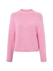 Marc O'Polo Sweter z dzianiny Kobiety różowy, XL. Czerwone swetry damskie Marc O'Polo, xl, bez wzorów, z bawełny, bez kołnierzyka, bez ramiączek, bez kaptura. Za 549.95 zł.