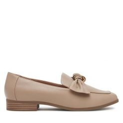 Loafersy Clara Barson. Brązowe mokasyny damskie Clara Barson. Za 83.99 zł.