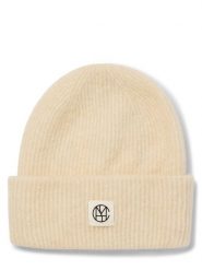 Msch Copenhagen czapka z zawartością wełny - MSCHHope Kobiety Sztuczne włókno beżowy, ONE SIZE. Brązowe czapki i kapelusze damskie MSCH Copenhagen, bez wzorów, z materiału. Za 139.95 zł.