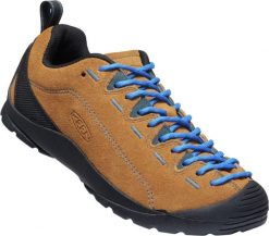 Buty Keen Jasper z brązowego zamszu. Brązowe trekkingi damskie Keen, trekkingowe. Za 651.10 zł.