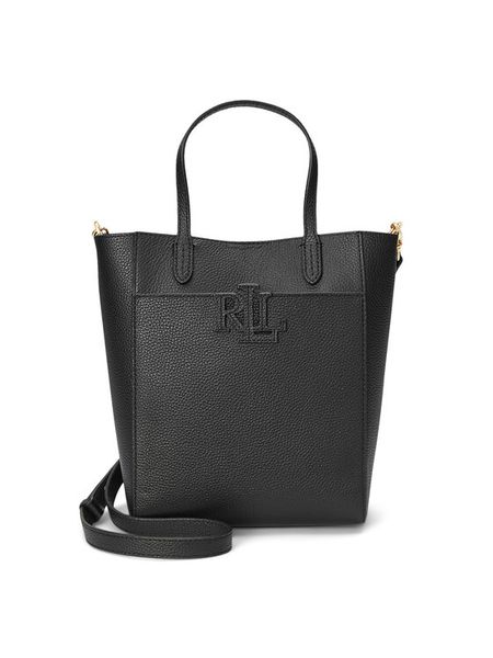 LAUREN RALPH LAUREN Torebka 431966760005 Czarny. Czarne torebki do ręki damskie Lauren Ralph Lauren, bez wzorów, ze skóry, bez dodatków. Za 869.99 zł.