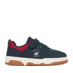 Sneakersy Beverly Hills Polo Club. Niebieskie trampki i tenisówki chłopięce Beverly Hills Polo Club, bez wzorów, bez zapięcia. Za 189.99 zł.