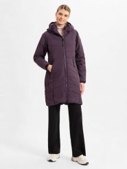 Ragwear Pikowany płaszcz - Dizzie Kobiety Sztuczne włókno lila, S. Brązowe płaszcze damskie Ragwear, s, bez wzorów, z materiału, eleganckie, bez kaptura. Za 479.95 zł.