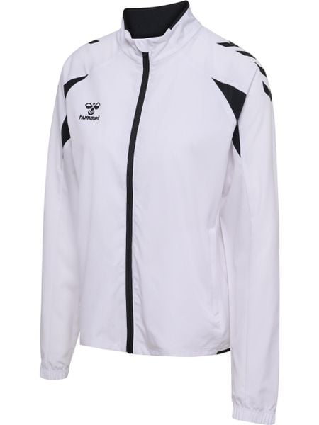 Damska bluza dresowa Hummel Core 2.0. Białe bluzy damskie Hummel, s, bez wzorów, z dresówki, bez kaptura. Za 214.25 zł.