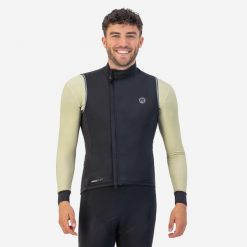 Kamizelka rowerowa męska Rogelli Essential. Czarne buty sportowe męskie Rogelli, l, bez wzorów, sportowe, bez kaptura. Za 329.00 zł.