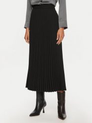 Luisa Spagnoli Spódnica plisowana Filetto 541318 Czarny Regular Fit. Czarne spódnice damskie Luisa Spagnoli, m, bez wzorów, z syntetyku, plisowane. Za 1,239.00 zł.