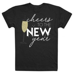 Christmas T-Shirt Koszulka Damska Cheers To The New Year M Czarny. Czarne t-shirty damskie Christmas T-Shirt. Za 45.00 zł.