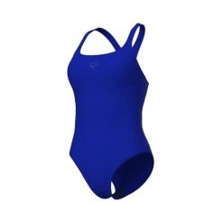 Damski kostium kąpielowy 1-częściowy Arena Solid Control Pro. Niebieskie kostiumy jednoczęściowe damskie Arena, s, bez wzorów, z elastanu, sportowe, na fitness i siłownię. Za 218.00 zł.