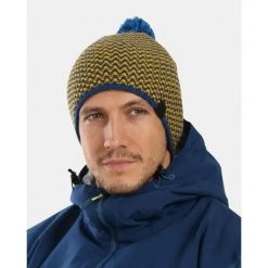 Czapka unisex Kilpi PAULO-M. Niebieskie czapki i kapelusze męskie Kilpi, na zimę, bez wzorów, z materiału. Za 50.25 zł.