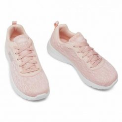 Obuwie Sportowe Damskie Skechers Dynamight Floral Różowy. Czerwone obuwie sportowe damskie Skechers, bez wzorów. Za 179.00 zł.