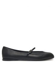Max Mara Baleriny Mmballet 2514521171600 Czarny. Czarne baleriny damskie Max Mara, bez wzorów, ze skóry, bez obcasa. Za 1,569.00 zł.