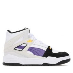 Sneakersy Puma. Białe trampki i tenisówki chłopięce Puma, bez wzorów, bez zapięcia. Za 249.99 zł.