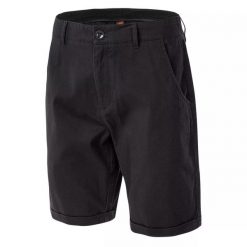 Szorty Iguana Lesori. Czarne krótkie spodenki sportowe męskie IGUANA, xl, bez wzorów, trekkingowe. Za 112.52 zł.