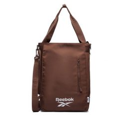 Torebka Reebok. Brązowe torebki do ręki damskie Reebok, bez wzorów, klasyczne, bez dodatków. Za 159.99 zł.
