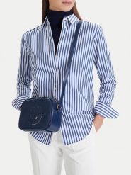 Beverly Hills Polo Club Torebka CEOWB-BHPC-L-002-09 Granatowy. Niebieskie listonoszki damskie Beverly Hills Polo Club, bez wzorów, z materiału, bez dodatków. Za 149.99 zł.