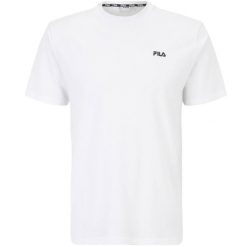 T-shirt Męski Berloz. Białe t-shirty męskie Fila, m, bez wzorów, sportowe, bez kołnierzyka. Za 117.99 zł.
