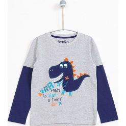 Lemon Explore - Longsleeve dziecięcy 86-116 cm. T-shirty dla chłopców marki LEMON explore. W wyprzedaży za 39.90 zł.