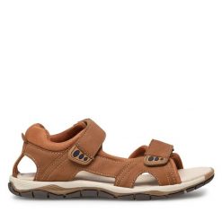 Sandały Lasocki Young. Brązowe sandały chłopięce Lasocki Young, bez zapięcia. Za 129.99 zł.